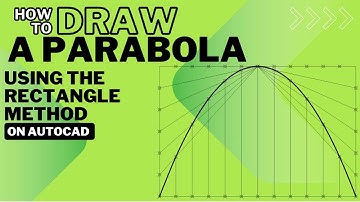 How to Draw a Parabola Using the Rectangle Method in AutoCAD | Step-by-Step Tutorial