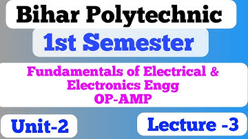 bihar polytechnic 1st semester GROUP B / fundamental of electrical and electr / bihar polytechnic
