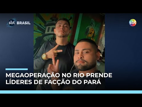 Video lideres-de-faccao-no-para-sao-presos-durante-megaoperacao-no-rio