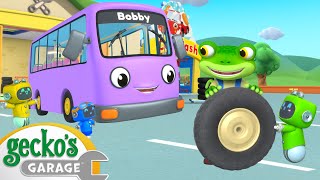 Bobby&#39;s New Wheels | Gecko&#39;s Garage | Cartoons For Kids | Toddler Fun Learning