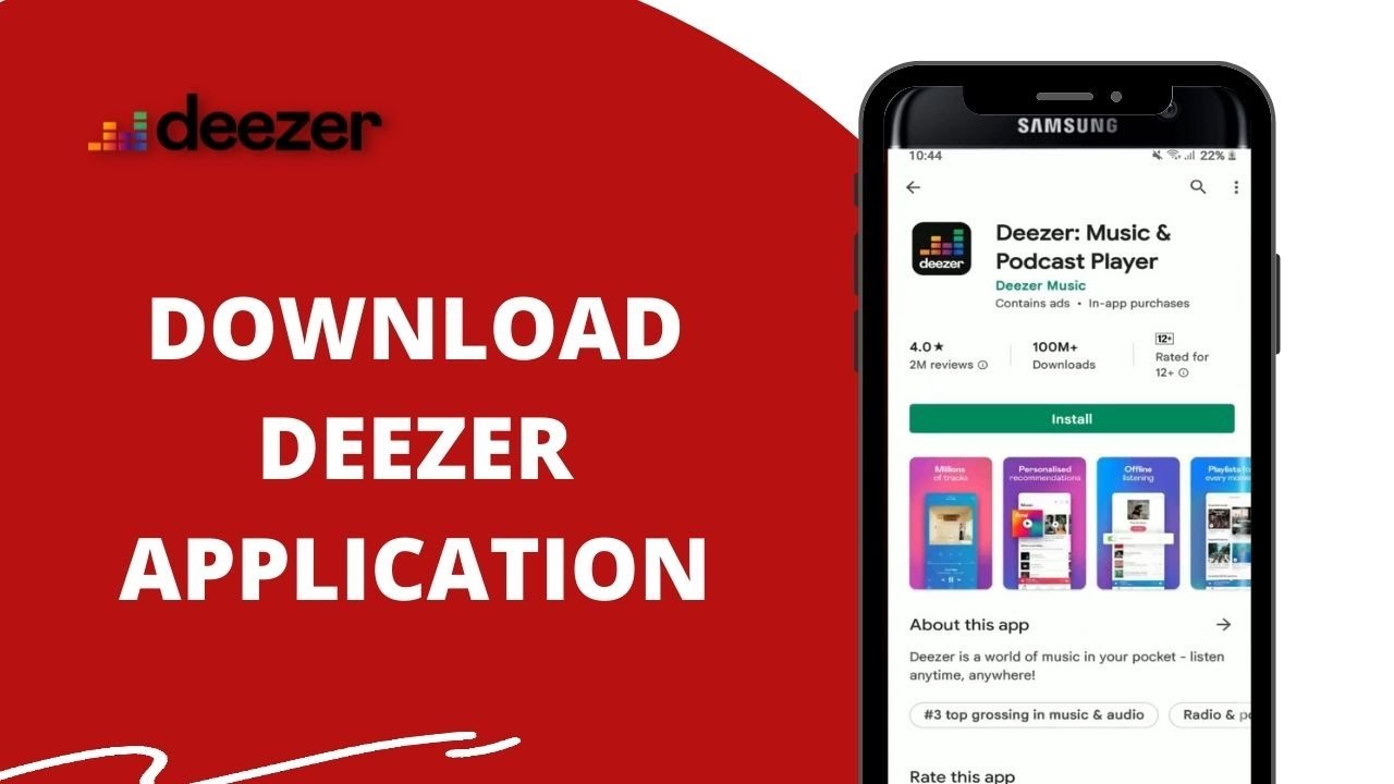 How To Download Deezer Application On Android? Install Deezer App 2022 ...