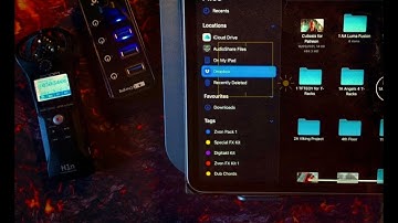Zoom H1n Tutorial - How To Transfer Single Files Or Complete Folders To Your iPad Via USB
