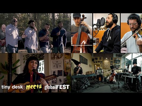 Tiny Desk Meets globalFEST: Dedicated Men Of Zion, Labess, Sofia Rei & DakhaBrakha