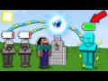 Minecraft NOOB vs PRO: NOOB CHARGE THIS VILLAGER TO SUPER VILLAGER WITH RAREST CHARGER trolling