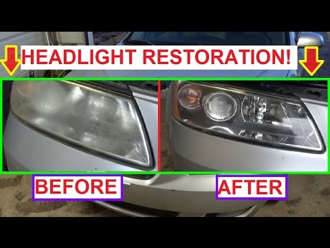 How To Restore Your Headlights and Make them like NEW AGAIN HYUNDAI SONATA Attempt