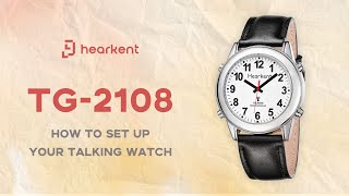 hearkent Tutorial for 2108 Atomic Analog Talking Watch Series