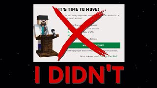 I  DIDN’T Migrate my Minecraft Account - Here’s What Happened screenshot 2