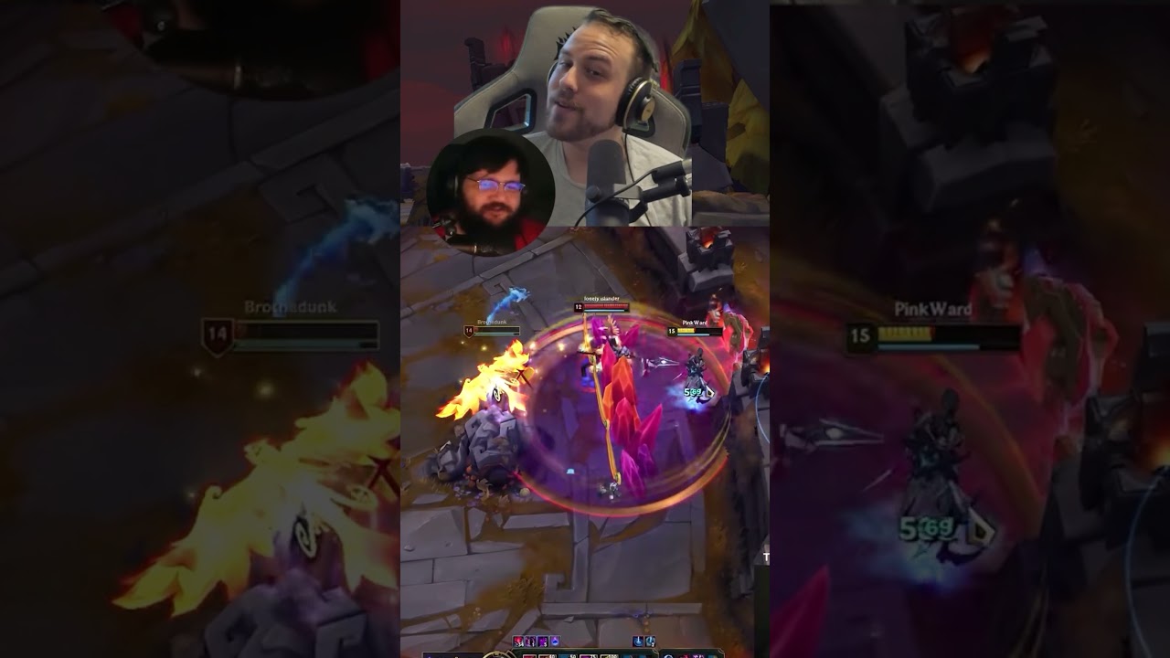 🤡 PINKWARD SHACO 1 VS 2 SIN SENTIDO 🤣