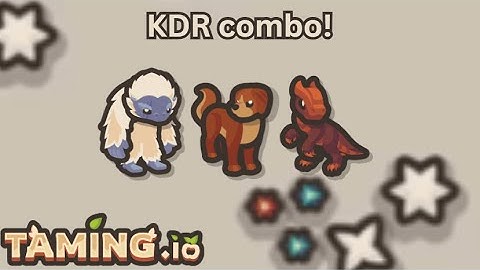 TAMING IO - I FOUND A CRAZY KDR COMBO.