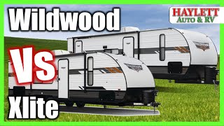 RV COMPARISON Wildwood vs Xlite Travel Trailers by Forest River RV