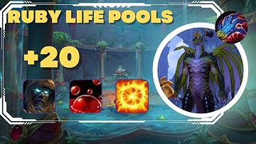 Devastation Evoker +20 Ruby Life Pools M+ | Dragonflight WoW