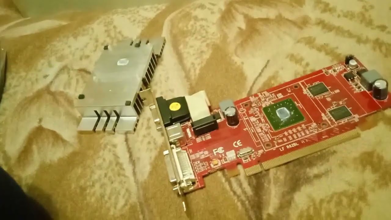 Замена термопасты на видеокарте Ati Radeon HD3450