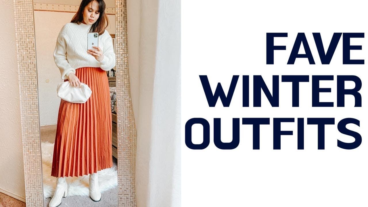 WINTER 2020 OUTFITS || 5 FAVE PIECES || ALIEXPRESS HAUL