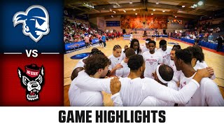 Seton Hall Vs. Nc State Game Highlights 2025-26 Acc Mens Basketball Highlights
