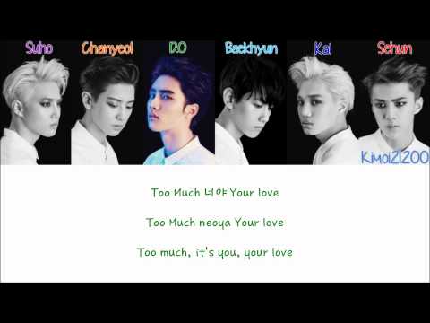 Unknown artist (+) EXO-K - Moonlight (월광) (Color Coded Hangul-Rom-Eng Lyrics)