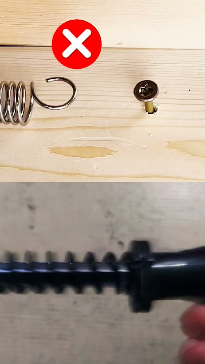 How to pull the spring.
