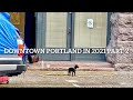 What Downtown Portland Looks Like in 2021 (Part 2): Running Around