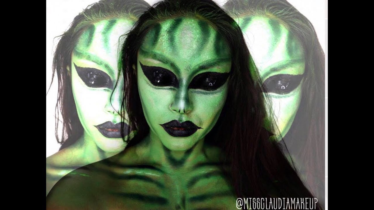 👽💚✨ Alien Halloween Makeup 👽💚✨ : r/MakeupLounge