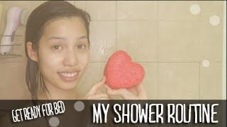 Get Ready For Bed With Me ♡ My Shower Routine