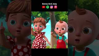 Sing Along With Emma And Joey | Fun Kids Songs For Toddlers #kidssongs #shorts