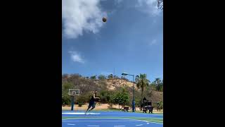 Klay Thompson hits half court shot #shorts He's BACK‼ #YTshorts