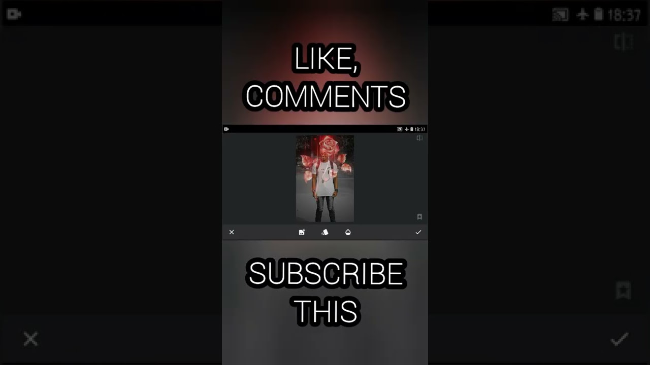 How To Rose Effect Photo Edit 🌹 | Rose Day Photo Editing | As Excellent Edits 