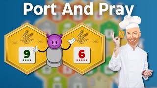 Catan Pro Plays Wacky Wheat Port In Tough 4th Ranked