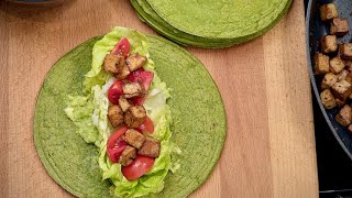 TORTILLAS DE AVENA Y ESPINACAS⎮ Con SÓLO 3 Ingredientes! |Receta VEGANA