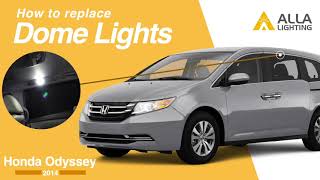 Change | Replace 2014~2023 Honda Odyssey Dome Light 2825 W5W LED Bulbs