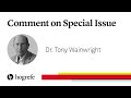 Tony w wainwright guest editor comments on the new special issue in the european psychologist