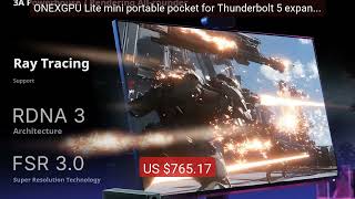ONEXGPU Lite mini portable pocket for Thunderbolt 5 expansion... — Amazing Value 2026 | Must Have!
