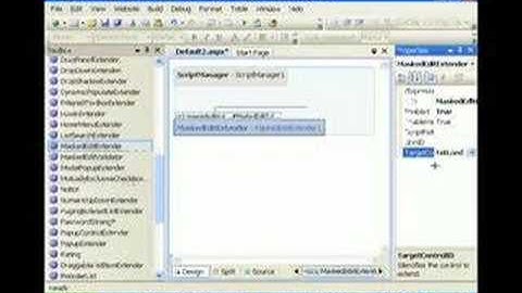 .Net Ajax V : MaskEditExtender -Shalvin