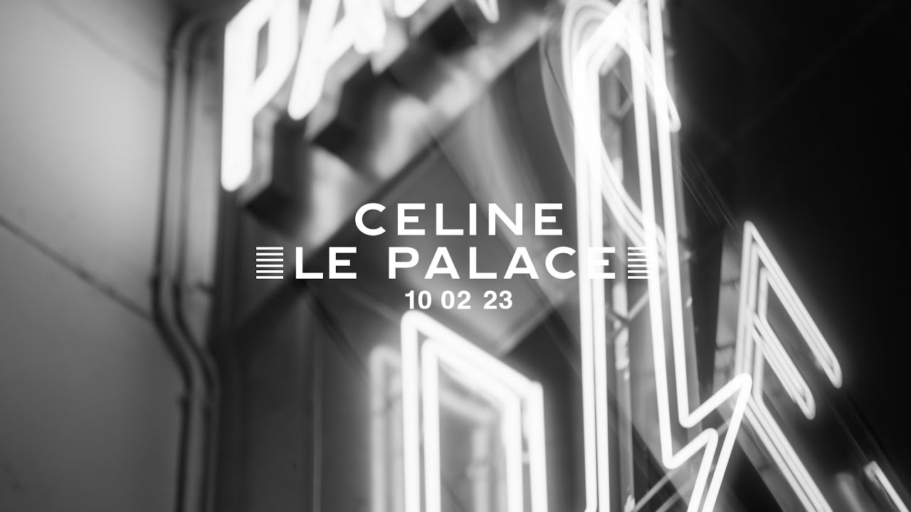 CELINE 18 MEN WINTER 23 AT THE PALACE / TEASER 1