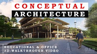 CONCEPTUAL ARCHITECTURE / CINEMATIC LUMION 3D ANIMATION / COMMERCIAL OFFICE BUILDING