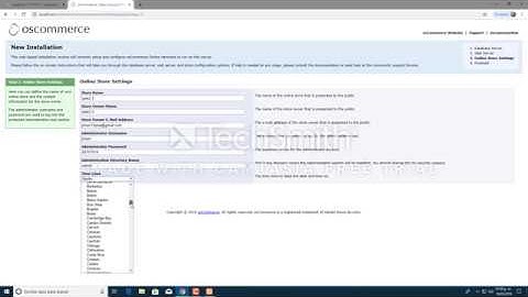 como instalar oscommerce con xampp