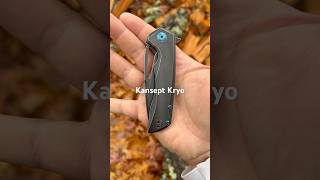 Kansept Kryo S35VN with coated titanium handle