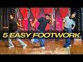 5 Easy Footwork Steps For Beginners 🔥