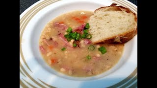 Navy Bean Soup, The Best Navy Bean Soup.  Don't make bean soup until after you watch this video.