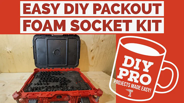 Easy DYI Custom Foam Socket Set - Milwaukee Packout Edition