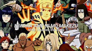 Naruto Shippuden Opening 13 - Niwaka Ame ni mo Makezu Lyrics