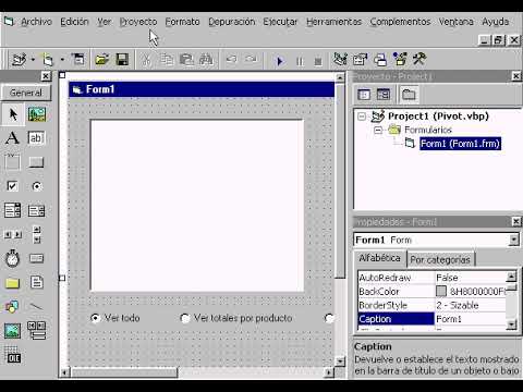 Tablas dinámicas de Excel en visual Basic - YouTube