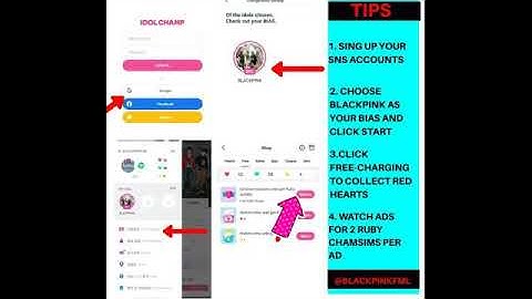 Idol Champ Tutorial - Blackpink