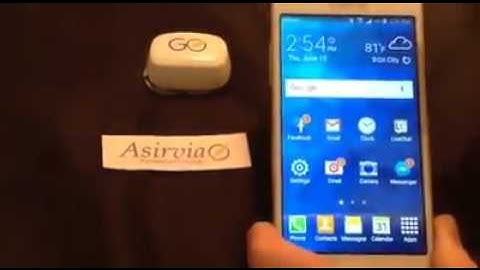 Asirvia Go Bluetooth Proximity Marketing Beacon Demonstration