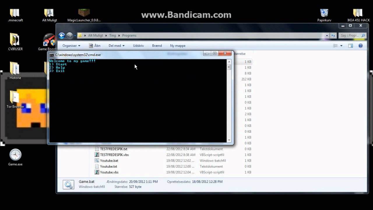 How to make a game in Notepad! - YouTube