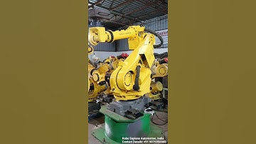 Refurbished Used Fanuc Robot R2000iB/165F with R30iA Controller by Robo Sapiens Automation, India