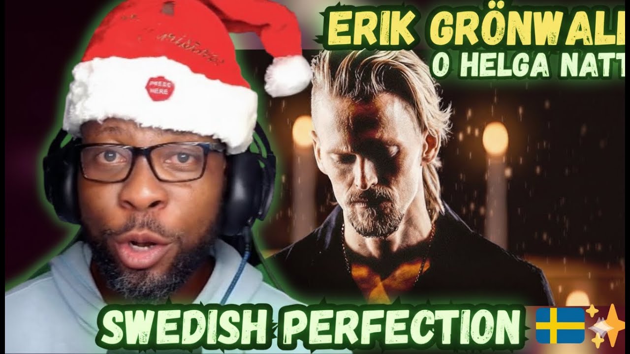 ERIK GRÖNWALL SHOCKED ME 😱🔥 | O HELGA NATT (OH HOLY NIGHT) SWEDISH VERSION REACTION! 🎤✨