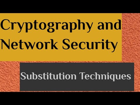 Substitution Techniques in
