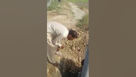 Solar Tubewell Revolution: Rotating Stand & Concrete Base for Wind Resistanc