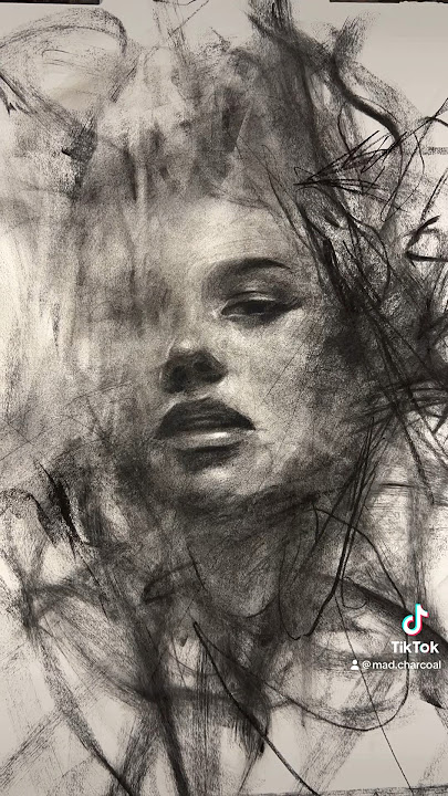 CREATING BEAUTY OUT OF CHAOS (charcoal drawing tutorial and