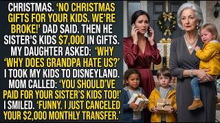 At Christmas, My Parents Had $7,000 For My Sister's Kids And $0 For Mine, So Their $2,000 Stopped...